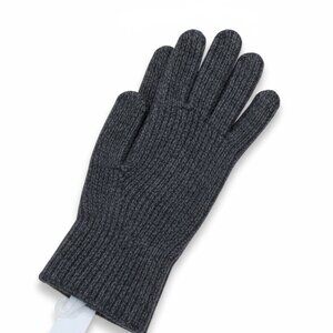 NWT Loft Ribbed Knit Gray Gloves